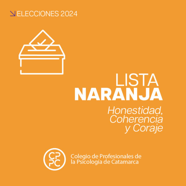 LISTA NARANJA